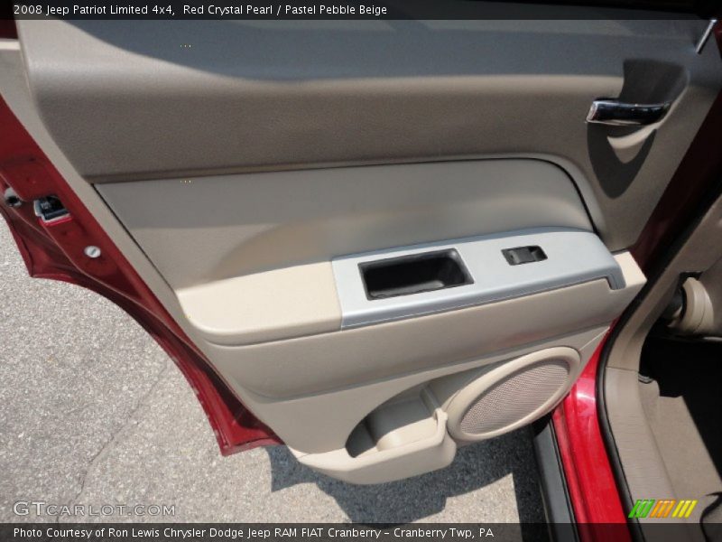 Red Crystal Pearl / Pastel Pebble Beige 2008 Jeep Patriot Limited 4x4