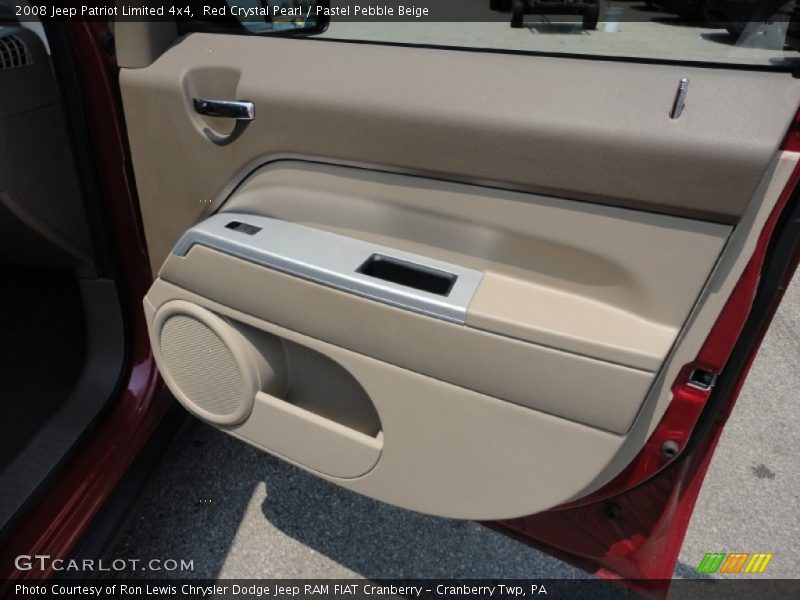 Red Crystal Pearl / Pastel Pebble Beige 2008 Jeep Patriot Limited 4x4