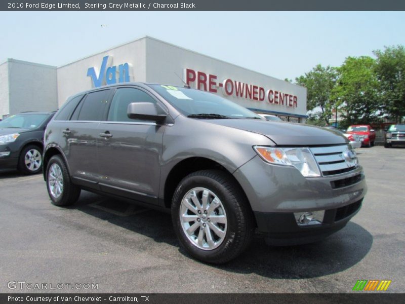 Sterling Grey Metallic / Charcoal Black 2010 Ford Edge Limited