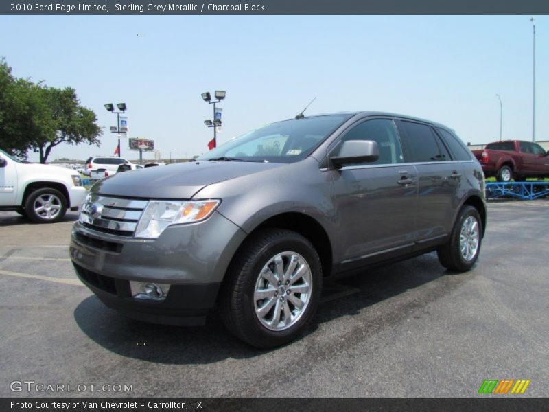 Sterling Grey Metallic / Charcoal Black 2010 Ford Edge Limited