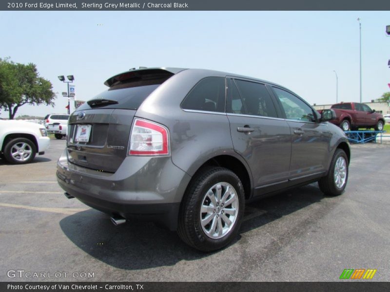 Sterling Grey Metallic / Charcoal Black 2010 Ford Edge Limited
