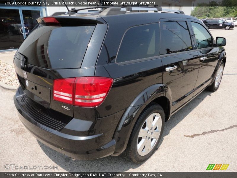 Brilliant Black Crystal Pearl / Dark Slate Gray/Light Graystone 2009 Dodge Journey R/T