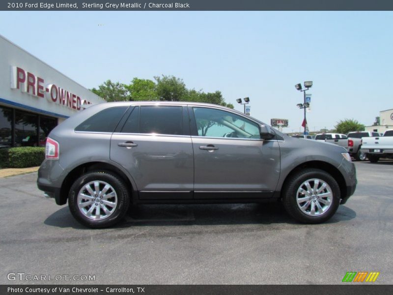 Sterling Grey Metallic / Charcoal Black 2010 Ford Edge Limited