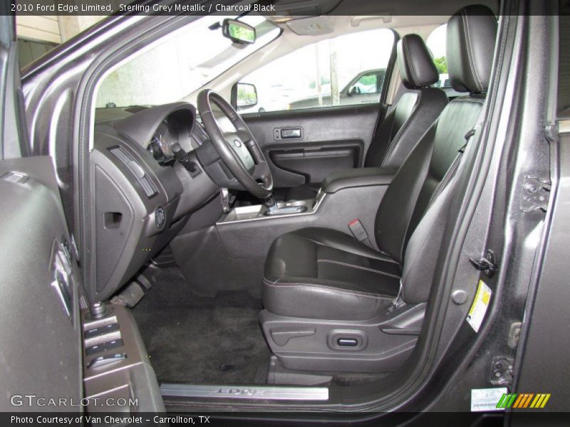 Sterling Grey Metallic / Charcoal Black 2010 Ford Edge Limited