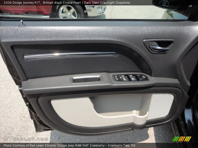Brilliant Black Crystal Pearl / Dark Slate Gray/Light Graystone 2009 Dodge Journey R/T