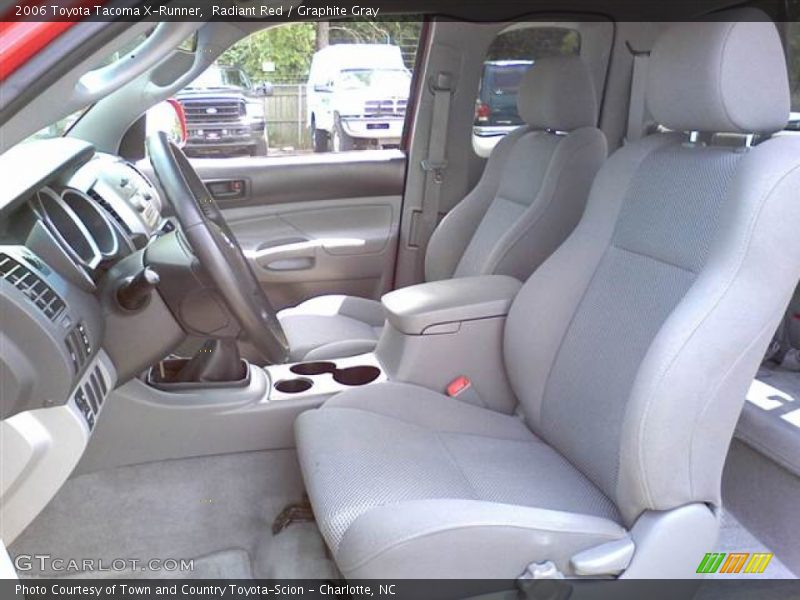  2006 Tacoma X-Runner Graphite Gray Interior