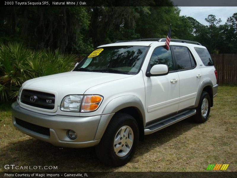 Natural White / Oak 2003 Toyota Sequoia SR5