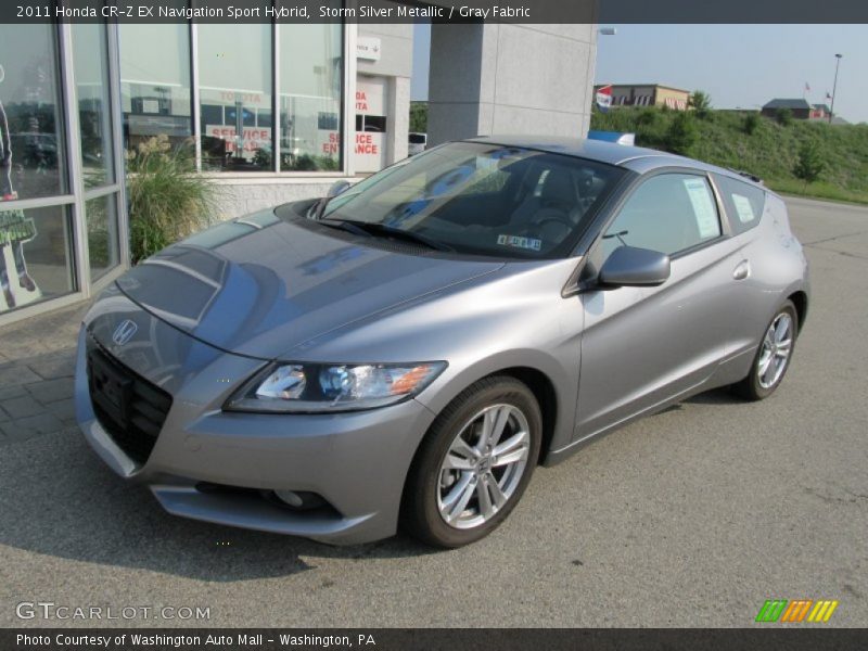 Front 3/4 View of 2011 CR-Z EX Navigation Sport Hybrid