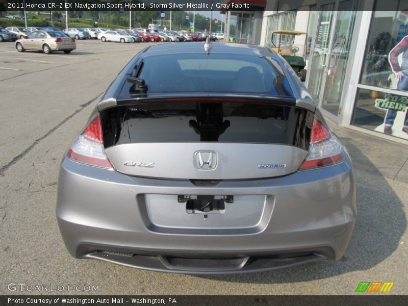  2011 CR-Z EX Navigation Sport Hybrid Storm Silver Metallic