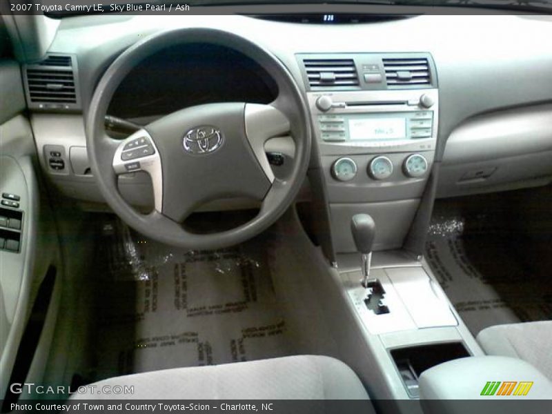 Sky Blue Pearl / Ash 2007 Toyota Camry LE
