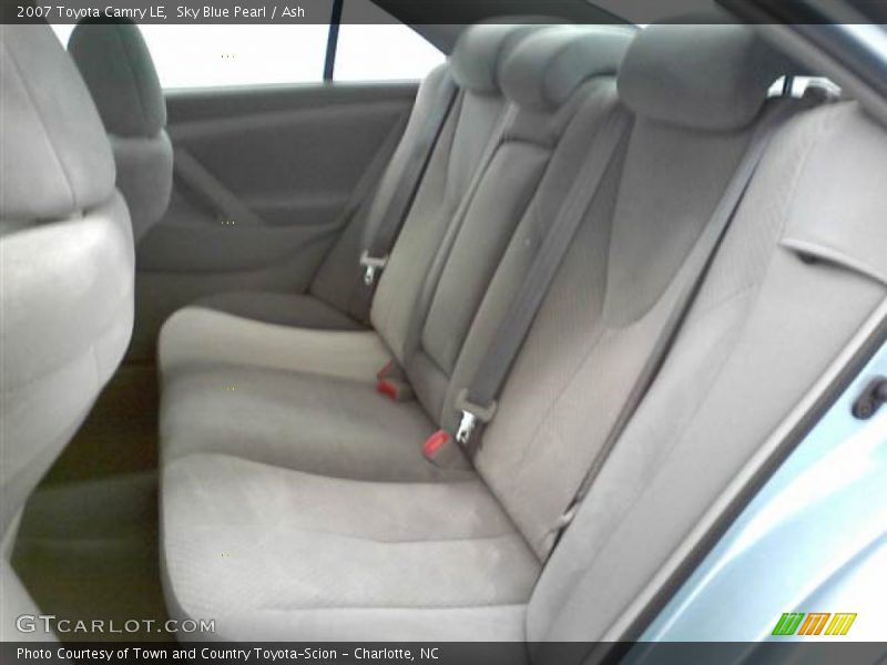 Sky Blue Pearl / Ash 2007 Toyota Camry LE