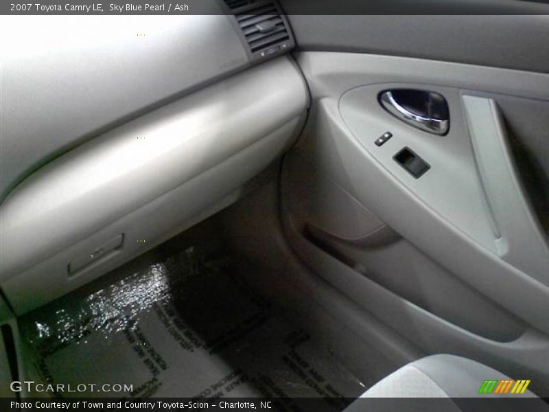 Sky Blue Pearl / Ash 2007 Toyota Camry LE