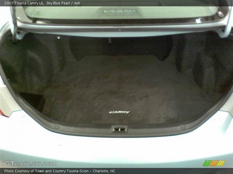 Sky Blue Pearl / Ash 2007 Toyota Camry LE