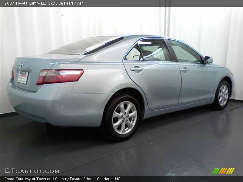 Sky Blue Pearl / Ash 2007 Toyota Camry LE