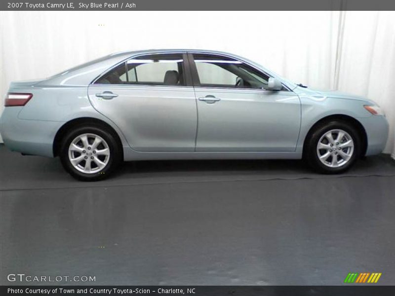 Sky Blue Pearl / Ash 2007 Toyota Camry LE