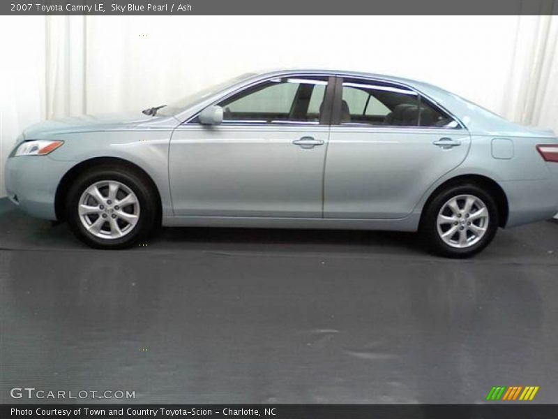 Sky Blue Pearl / Ash 2007 Toyota Camry LE