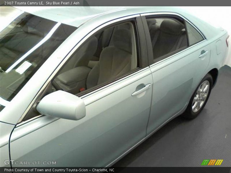 Sky Blue Pearl / Ash 2007 Toyota Camry LE