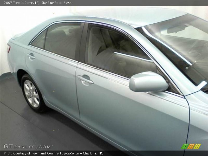 Sky Blue Pearl / Ash 2007 Toyota Camry LE