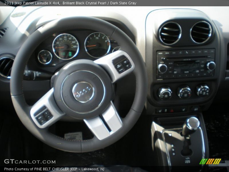 Dashboard of 2011 Patriot Latitude X 4x4
