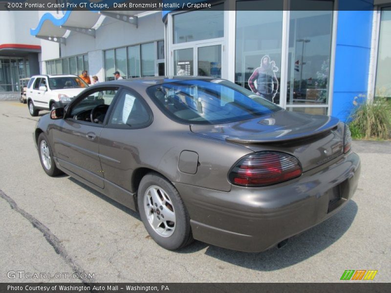 Dark Bronzmist Metallic / Graphite 2002 Pontiac Grand Prix GT Coupe