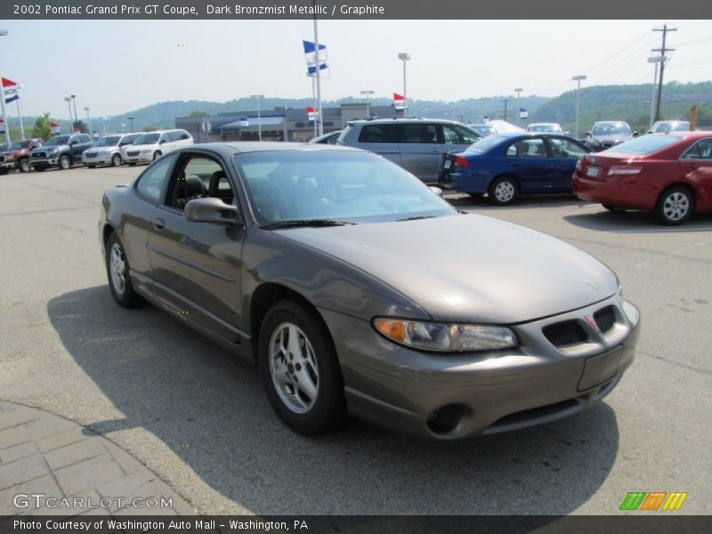 Dark Bronzmist Metallic / Graphite 2002 Pontiac Grand Prix GT Coupe
