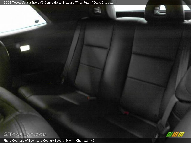 Blizzard White Pearl / Dark Charcoal 2008 Toyota Solara Sport V6 Convertible