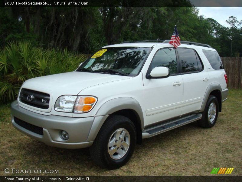 Natural White / Oak 2003 Toyota Sequoia SR5