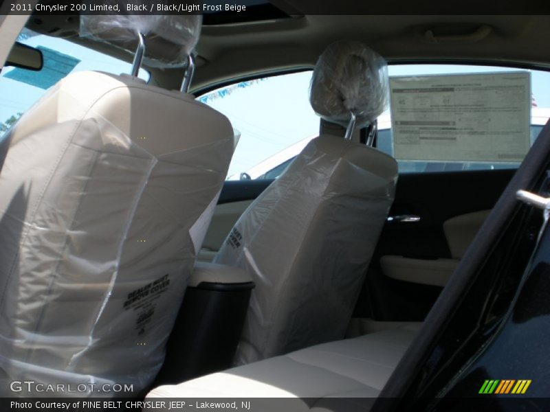 Black / Black/Light Frost Beige 2011 Chrysler 200 Limited
