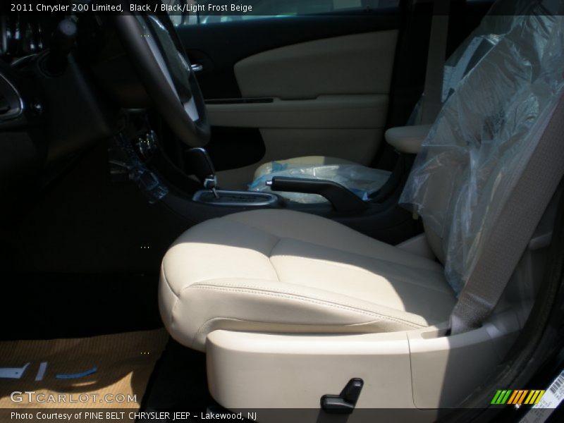 Black / Black/Light Frost Beige 2011 Chrysler 200 Limited