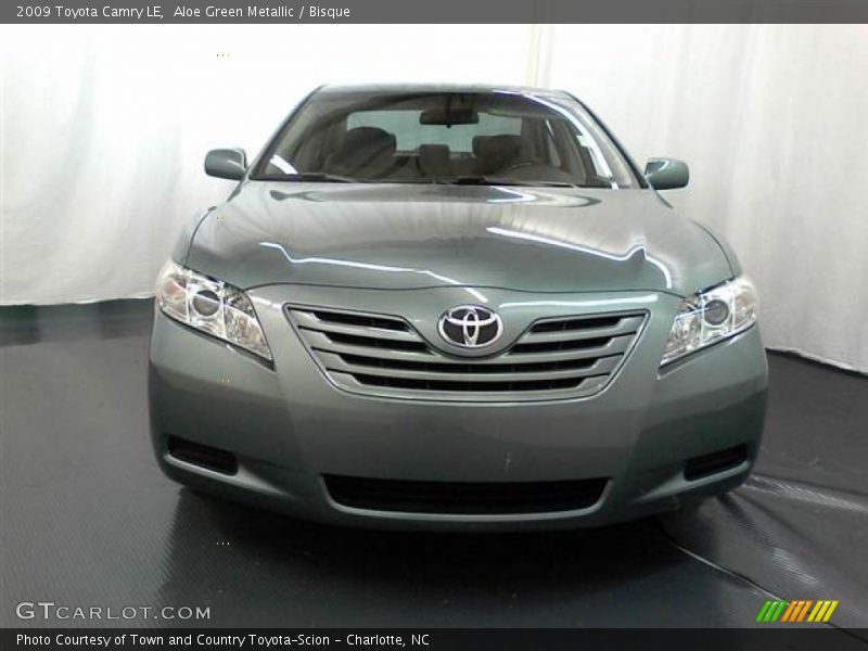 Aloe Green Metallic / Bisque 2009 Toyota Camry LE