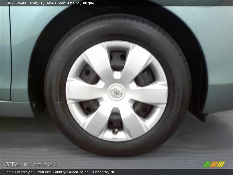 Aloe Green Metallic / Bisque 2009 Toyota Camry LE