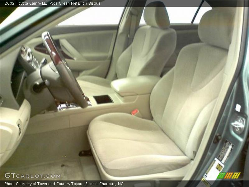 Aloe Green Metallic / Bisque 2009 Toyota Camry LE