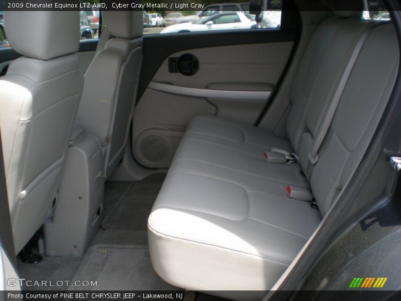 Cyber Gray Metallic / Light Gray 2009 Chevrolet Equinox LTZ AWD