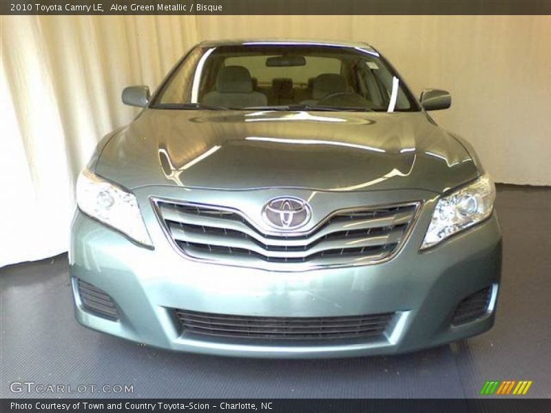 Aloe Green Metallic / Bisque 2010 Toyota Camry LE