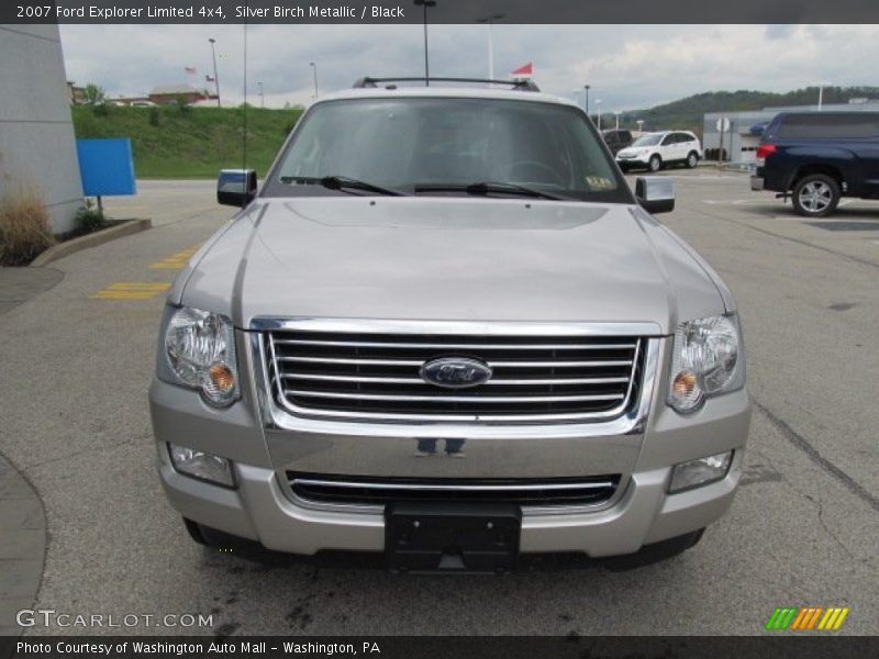 Silver Birch Metallic / Black 2007 Ford Explorer Limited 4x4