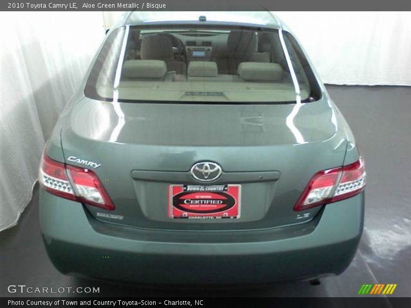 Aloe Green Metallic / Bisque 2010 Toyota Camry LE