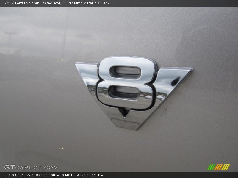 Silver Birch Metallic / Black 2007 Ford Explorer Limited 4x4