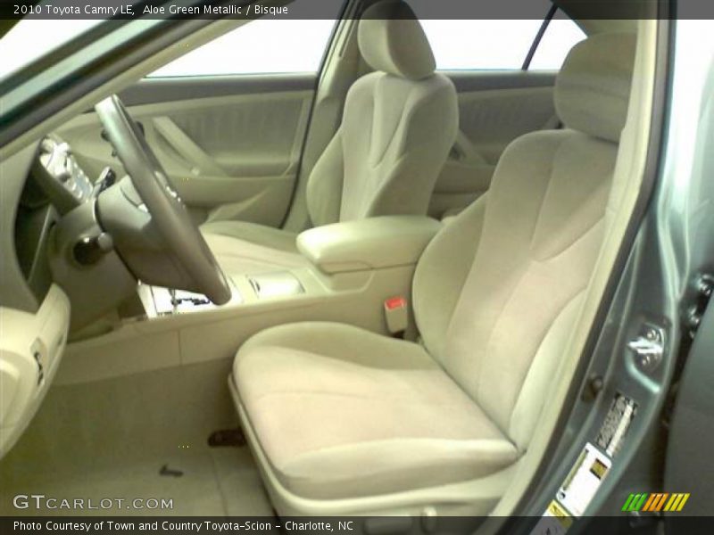 Aloe Green Metallic / Bisque 2010 Toyota Camry LE