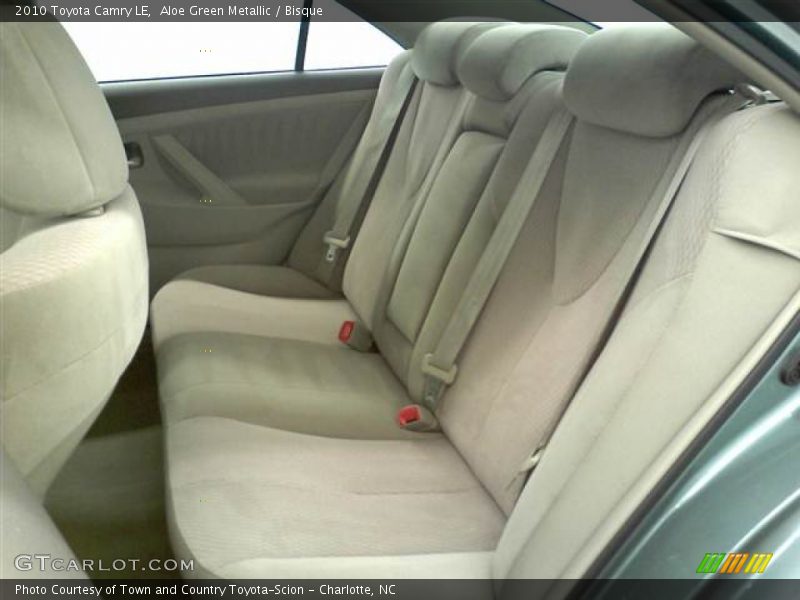 Aloe Green Metallic / Bisque 2010 Toyota Camry LE