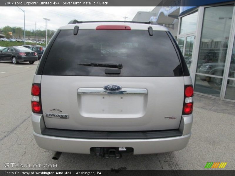 Silver Birch Metallic / Black 2007 Ford Explorer Limited 4x4