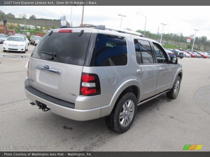 Silver Birch Metallic / Black 2007 Ford Explorer Limited 4x4