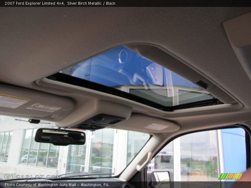 Silver Birch Metallic / Black 2007 Ford Explorer Limited 4x4