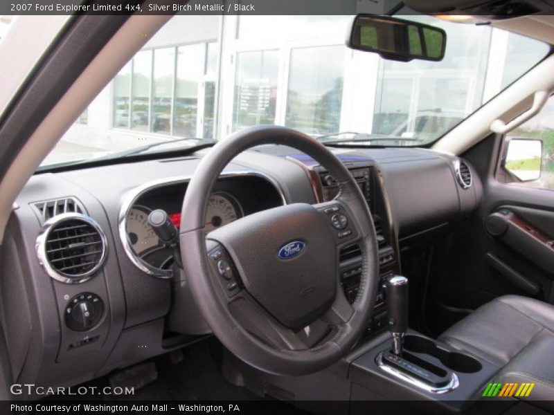Silver Birch Metallic / Black 2007 Ford Explorer Limited 4x4