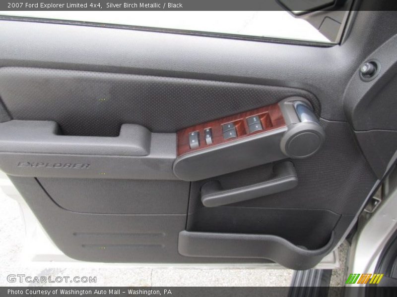 Silver Birch Metallic / Black 2007 Ford Explorer Limited 4x4