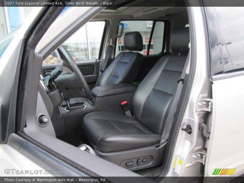 Silver Birch Metallic / Black 2007 Ford Explorer Limited 4x4