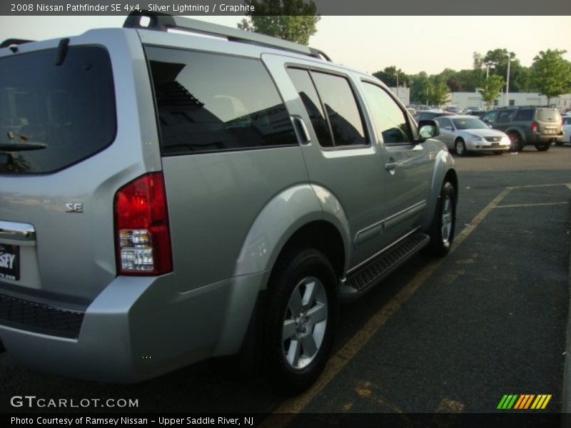 Silver Lightning / Graphite 2008 Nissan Pathfinder SE 4x4
