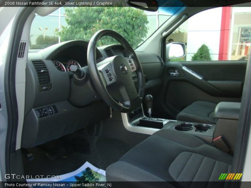 Silver Lightning / Graphite 2008 Nissan Pathfinder SE 4x4
