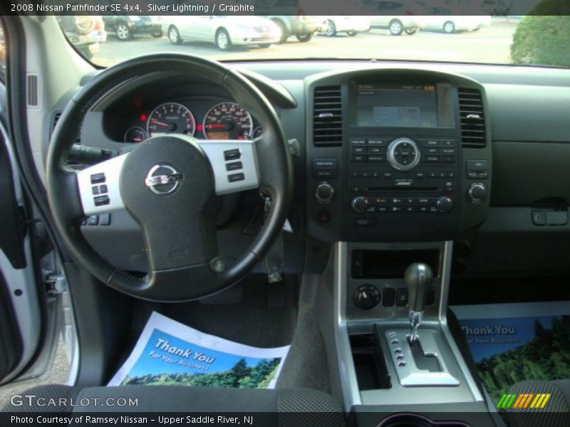 Silver Lightning / Graphite 2008 Nissan Pathfinder SE 4x4