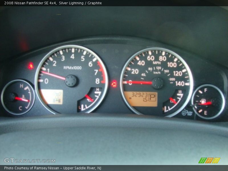 Silver Lightning / Graphite 2008 Nissan Pathfinder SE 4x4