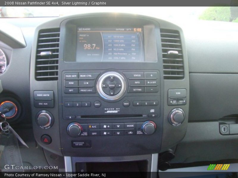 Silver Lightning / Graphite 2008 Nissan Pathfinder SE 4x4